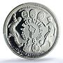 Guinea Equatorial 10000 ekuele Football Cup Argentina PR68 PCGS silver coin 1978