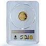Haiti 200 gourdes Holy Year KM-115 Religion Pope Paul PR 69 PCGS gold coin 1974