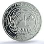Jordan 10 dinars Hijrah Century KM-44 Islam Mosque PR 67 PCGS silver coin 1980