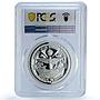 Marshall Islands 50 dollars Ford Mustang KM-322 Car PR 69 PCGS silver coin 1996