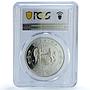 Ukraine 10 hryvnias Ivan Mazepa KM-113 Hetman Church PR 68 PCGS silver coin 2001