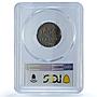 Albania Italian 0.10 lek Victor Emmanuel III KM-28 MS 63 PCGS AlBronze coin 1940