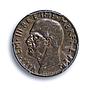 Albania Italian 0.10 lek Victor Emmanuel III KM-28 MS 63 PCGS AlBronze coin 1940