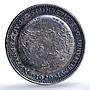 Germany Weimar Zeppelin Eckener Flight Kaiser-510 SP 64 PCGS silver medal 1929