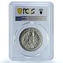 Germany Prussia 3 mark Berlin University KM-530 J-107 MS64 PCGS silver coin 1910