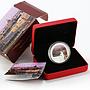 Niue 2 dollars Building the Future St. Petersburg colored silver coin 2013