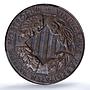 Catalonia Spain 10 centimos Catalanist Union Cal-133 AU 58 PCGS copper coin 1900