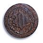 Catalonia Spain 5 centimos Catalanist Union Cal-132 MS 62 PCGS copper coin 1900