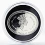 Niue 1 dollar Year of the Rabbit colored silver coin 2011