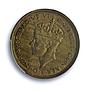 West Africa British 1 shilling George VI KM-23 MS 62 PCGS NiBrass coin 1942