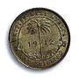 West Africa British 1 shilling George VI KM-23 MS 62 PCGS NiBrass coin 1942