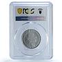 Germany Weimar Frieberg 1000000 mark Funck-635.1 MS 63 PCGS aluminum coin 1923