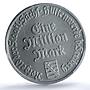 Germany Weimar Frieberg 1000000 mark Funck-635.1 MS 63 PCGS aluminum coin 1923