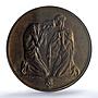Germany Weimar February Inflation SACHSEN MS 65 PCGS bronze medal 1923