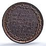 Germany Weimar April Inflation Saxony Woman Child MS 64 PCGS bronze medal 1923
