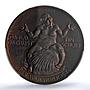 Germany Weimar Inflation Wurcherer Arnold-180 MS 64 PCGS bronze medal 1923