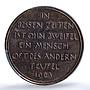 Germany Weimar Inflation Wurcherer Arnold-180 MS 64 PCGS bronze medal 1923