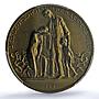 Germany Weimar Inflation 15 November MS 63 PCGS brass medal 1923