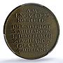 Germany Weimar Inflation 1 November MS 63 PCGS brass medal 1923