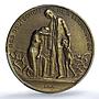 Germany Weimar Inflation 1 November MS 63 PCGS brass medal 1923