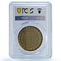 Germany Weimar Bismarck Hindenburg Gilt Schl-106 MS 62 PCGS bronze medal 1931