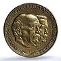 Germany Weimar Bismarck Hindenburg Gilt Schl-106 MS 62 PCGS bronze medal 1931