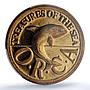 Sealand 25 cents Orca Fantasy X#7 Treasures Sea Whale PR67 PCGS bronze coin 1994