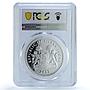 Sierra Leone 10 dollars Charles III Accession KM-499 PR 69 PCGS silver coin 2022
