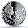 Sierra Leone 10 dollars Charles III Accession KM-499 PR 69 PCGS silver coin 2022