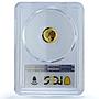 Andorra 5 diners Red Squirrel KM-111 Wildlife Fauna PR 67 PCGS gold coin 1994