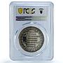 Germany Weimar Bismarck Hindenburg BERLIN Bo-5654 SP 64 PCGS silver medal 1931