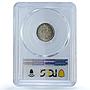 Costa Rica 10 centimos First Republic KM-146 MS 65 PCGS silver coin 1914