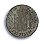 Spain 1 peseta Alfonso XIII KM-706 Calico-41 MS 62 PCGS silver coin 1896 PG V
