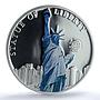 Palau 5 dollars Statue Liberty USA KM-290 Wonders PR 69 PCGS silver coin 2010
