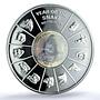 Vietnam 10000 dong Year Snake Holographic Lunar Calendar PR 69 PCGS Ag coin 2001