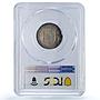 Spain 1 peseta Alfonso XIII KM-706 Calico-44 MS 64 PCGS silver coin 1900 SM V