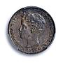 Spain 1 peseta Alfonso XIII KM-706 Calico-44 MS 64 PCGS silver coin 1900 SM V