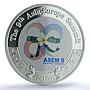 Laos 50 kip ASEM 9th Asia Europe Summit PR 67 PCGS silver coin 2012