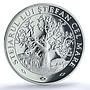 Moldova 50 lei Stefan Cel Mare Oak Tree KM-44 Flora PR 69 PCGS silver coin 2008