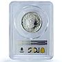Sudan 5 pounds Hijrah Century KM-80 Islam Mosque PR 68 PCGS silver coin 1979