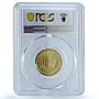 Spain Ferdinand II 4 Ducado 1479 Restrike Gilt MS 70 PCGS silver coin 2000-02 M