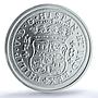 Spain Mexico 8 Reales Pillar Dollar 1733 Restrike MS 70 PCGS silver coin 2000-02