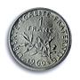France 1 franc Republic Piedfort KM-PE330 Sower SP 68 PCGS nickel coin 1960