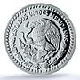 Mexico 1/2 onza Libertad Angel of Independence KM-545 PR69 PCGS silver coin 1995
