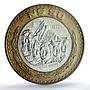 Mexico 50 pesos Nino Nine Heroes KM-571 History MS 65 PCGS bimetal coin 1995