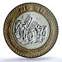 Mexico 50 pesos Nino Nine Heroes KM-571 History MS 67 PCGS bimetal coin 1995