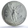 Mexico 1/2 onza Libertad Angel of Independence KM-545 MS67 PCGS silver coin 1993