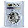 Philippines 5 piso Marcos New Society KM-210.2 PR 70 PCGS nickel coin 1980