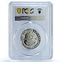 Philippines 1 piso Republic KM-209.2 Jose Rizal PR 70 PCGS CuNi coin 1980