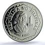 Philippines 1 piso Republic KM-209.2 Jose Rizal PR 70 PCGS CuNi coin 1980